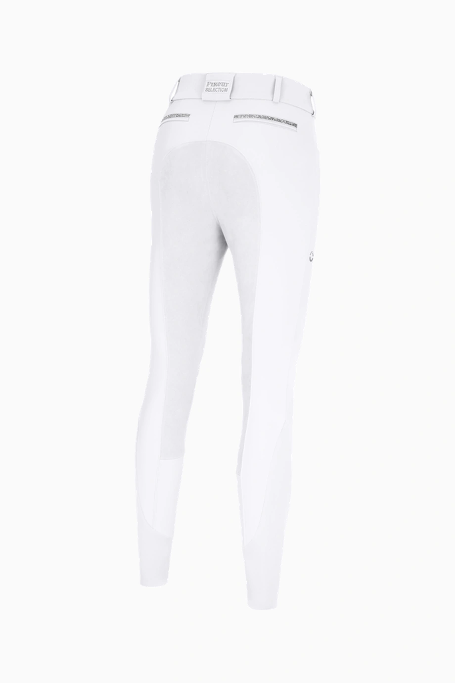 Pikeur Ceelina Flextec Leather Ss26 Lüks Kadın Binici Taytı Beyaz