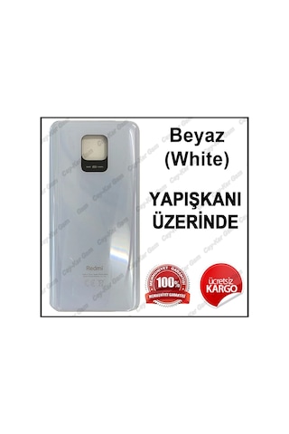 Xiaomi Redmi Note 9 Pro / Note 9S Arka Pil Batarya Kapak Cam (368842404)