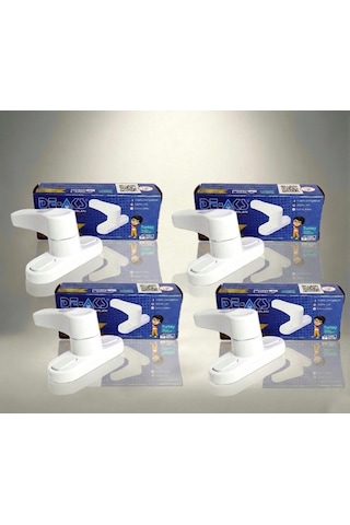 De-aks Metal Pvc Aksesuar Eminiyet Kilidi 4 ADET
