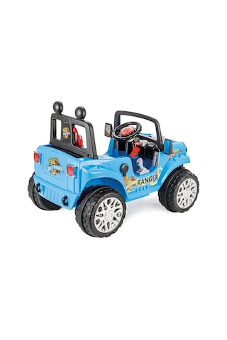 Pilsan Ranger 12 V Uzaktan Kumandalı Akülü Jeep - Kırmızı 05 107