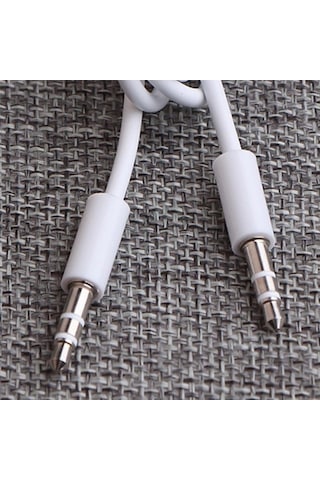 Ally Mh024 1 Metre 3.5Mm Jack Aux Kablo (227197133)-Beyaz