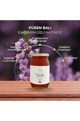Turan Bal ve Yöresel Püren Balı 450 G