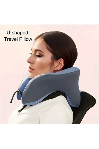 1 Adet Çok Fonksiyonlu U-şekilli Yastık, Şekerleme Yastığı, Baş