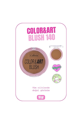 Callista Color Art Blush Allık 140 Bronzed Babe