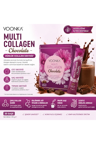 Multı Collagen Chocolate 10 Gr X 30 Saşe