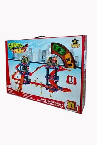 Erdem Toys Garaj Otopark 6 Katlı Garaj Seti