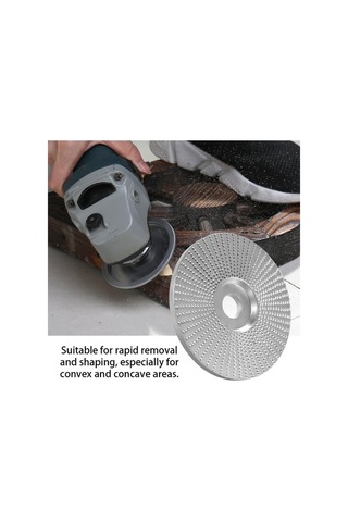 Pazly Tungsten Karbür Zımpara Ahşap Diski - 5/8 İç Çap Açılı Taşlama