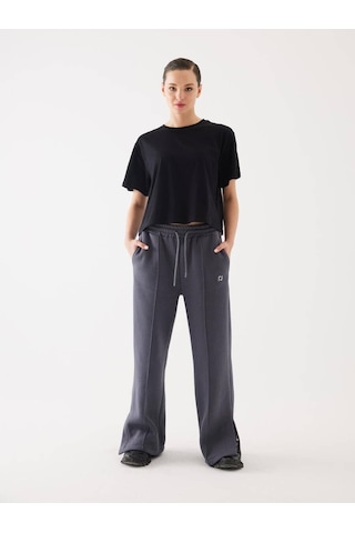 Füme Şardonlu Yırtmaç Detay Jogger 001