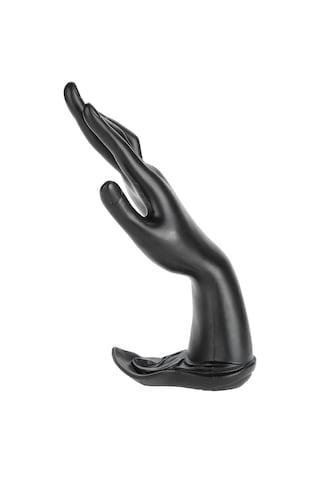 Springsun Siyah Reçine El Maneken, Pürüzlü Lotus Desenli, Takı Sergilama Ve Organize Etme İçin, Ev Ve Mağaza Kullanıma Uygun, 3d Etkili Çok Renkli