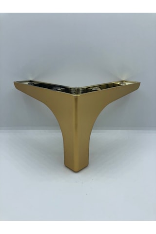 PLASTİK,10*15*15 CM GOLD KOLTUK,DOLAP,MOBİLYA AYAĞI (4 ADET)