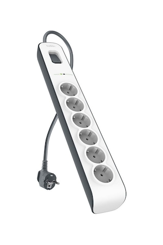 Belkin Surge Plus Priz Dalgalanma Koruyucu 2.4a, 2m Kablo , Beya