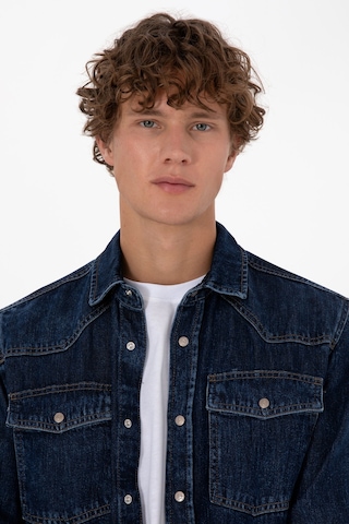 U.s. Polo Assn. Erkek Mavi Gömlek Jean 50308348-dn0022 Mıd Blue