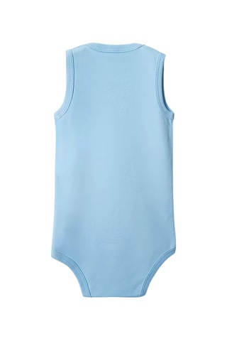 Gaye Bebe Mavi Askılı Body Zıbın 2-7 Yaş Çocuklar İçin 3 Adet Alttan Çıtçıtlı Özel Gereksinimli Çok Renkli