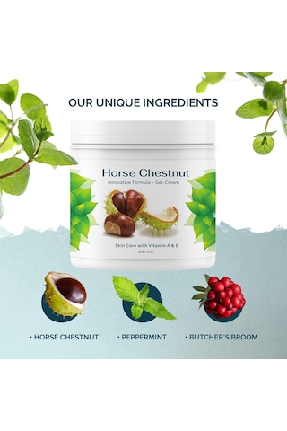 Celestıque At Kestanesi Jeli Kas ve Eklem Masaj Kremi 5 x 500 ML