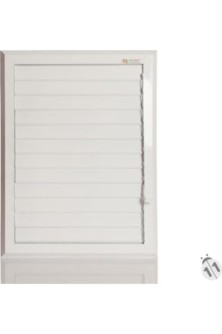 Ecovent Alüminyum Menfez, Panjur - Banyo Wc Havalandırma Ürünü (46522931)