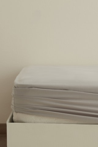 Karaca Home Basic %100 Pamuk Tek Kişilik Lastikli Çarşaf Gri