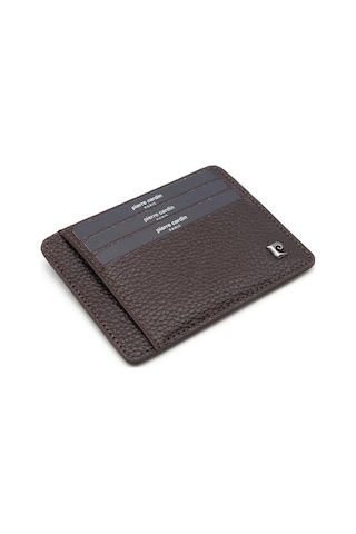 Pierre Cardin Kahve Floater Unisex Deri Kartlık 0422a42 Kahverengi