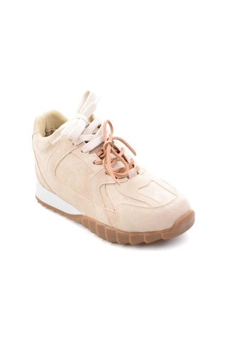 Bambi Bej Kadın Sneaker K01791073272