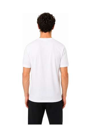 TOMMYLIFE Tommy Life Basic Erkek Tshirt Bisiklet Yaka Beyaz 88454