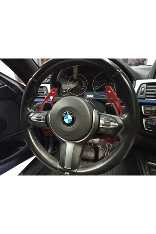 Autogp Bmw F36 Vites Kulakçık Paddle Shift Kırmızı Renkli