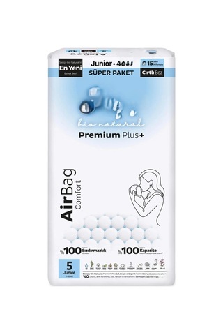 Znv Zenvia Mey İthalat Bio Natural Premium Plus Airbag Comfort Bebek Bezi 5 Beden 40 Adet Znv2025 Cmn