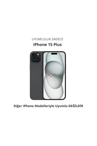 Novstrap Apple iPhone 15 Uyumlu Plus İle Ekran Koruyucu Mat Seramik Nano Esnek Cam