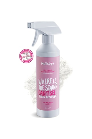 Metapet Bebek Pudralı  Kedi İdrar ve Çişi Koku Giderici Tuvalet Leke Çıkarıcı Sprey 500 ML