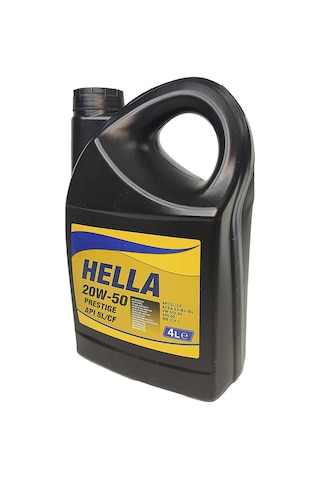 Hella Prestige API SL/CF 20W-50 Motor Yağı 4 L