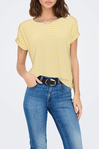 Only Bayan T Shirt 15206243 Sarı-beyaz Sarı-beyaz