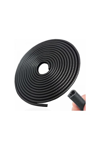 Çoğu Araba İçin 5m Siyah Yapıştırıcısız O Şeklinde Kauçuk Araba Taşıyıcı Kapı B