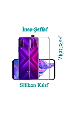 Huawei P Smart Pro 2019 Ince 0.2 Mm Soft Silikon Kilif + Cam(Seç) 434444258