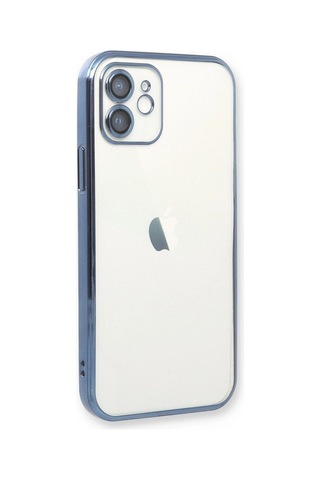 Apple iPhone Uyumlu 11 Kılıf Razer Lensli Silikon - Açık Mavi