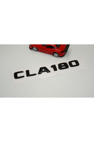 CLA 180 Bagaj Parlak Siyah ABS 3M 3D Yazı Logo
