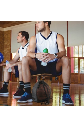 Spor Ekipmanları İçin Dayanıklı Çekme Çantaları - Basketbol İçin Ağır Hizmet Tipi Açık Depolama Kesesi Çok Renkli
