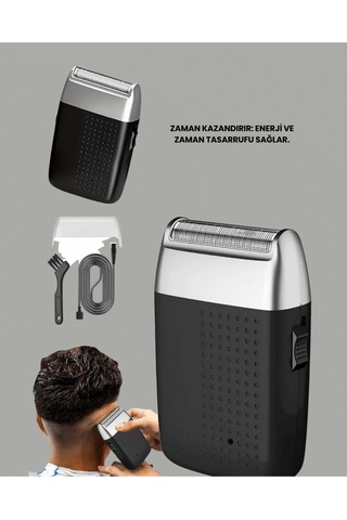İthalat Sessiz, Güçlü Ve Şık: Erkeklere Özel Şarjlı Tıraş Makinesi