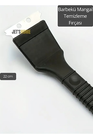 Barbekü Mangal Temizleme Fırçası Çift Taraflı Sert Fırça 22 Cm