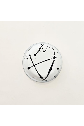 Emaye 12 Cm Kase Sıçratma Beyaz Beyaz