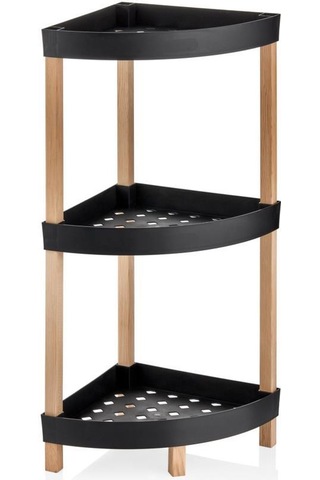 Hometarz Ahşap 3 Katlı Mutfak Banyo Düzenleyici Organizer Rafı