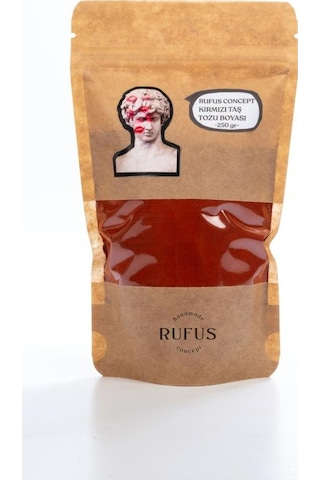 Rufus Concept Kırmızı Taş Tozu Boyası 250 Gr