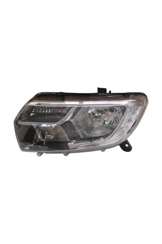 Renault Symbol 17/21 Far Lambası Sol Manuel Siyah Ledli E Marklı