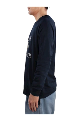 Tommy Hilfiger Erkek Sweatshirt 09t4201 410 Lacivert