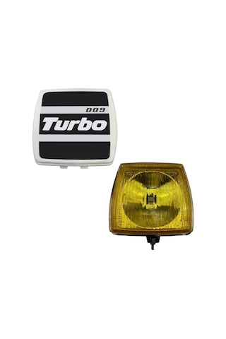 Turbo 009 Oto Sis Farı Sarı Camlı 1 Adet