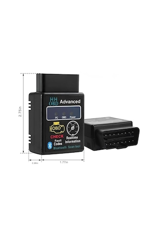 Go İthalat Bluetooth Arıza Tespit Cihazı Araç Motor Arıza Okuma, Check Engine Sıfırlama, Oto Diagn