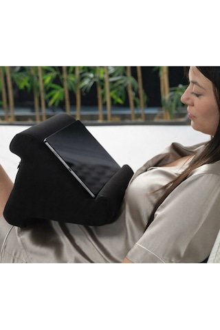 WhiteBlanco Siyah Tablet -telefon Yastığı Ve Kitap Tutucu