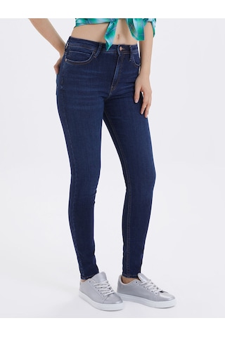 Loft Natalie Skinny Fit Kadın Pantolon Denim