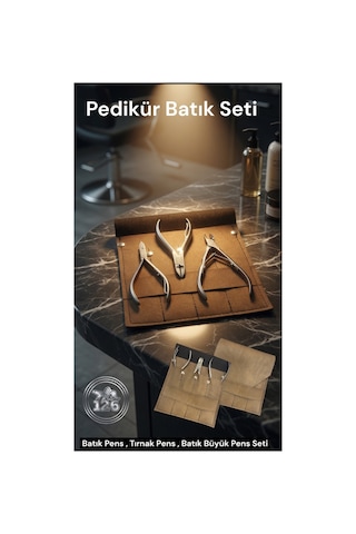 Solingen Batık Pensi Tırnak Pensi 3 Lü Seti Kozmetik126 Mağaza Ürünüdür