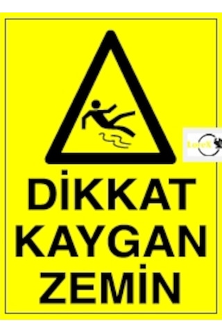 Lorex Lr-Is816 Dikkat Kaygan Zemin Pvc Uyarı Ikaz Levhası