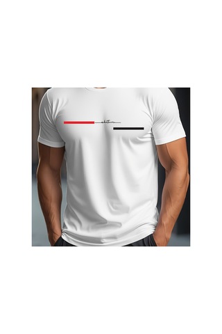 Caddemia Yazlık Şık Spor Günlük Bol Kesim Herhangi Bir Harf Baskılı Yuvarlak Ya Beyaz 2XL Caddemia Yazlık Şık Spor Günlük Bol Kesim Herhangi Bir Harf Baskılı Yuvarlak Ya Beyaz 2XL