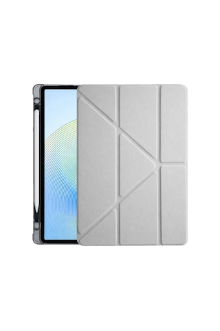 Xiaomi Redmi Pad 2 Kalemlikli Mars Tablet Kılıfı - Gri Diğer
