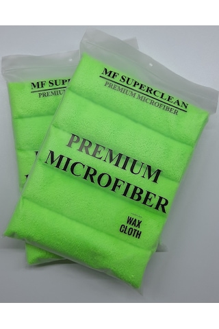 Mikrofiber Cila Bezi Kenarsız 40X40 Cm 10'Lu Paket